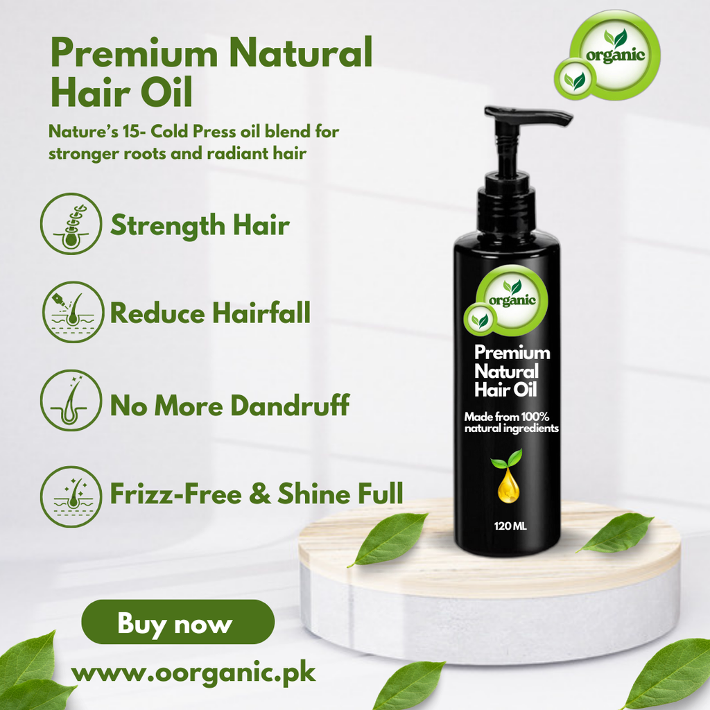 Premium Natural Hair Oil