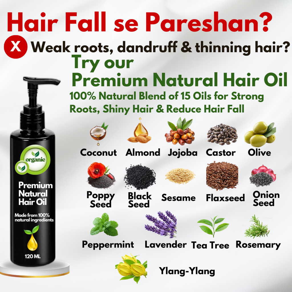Premium Natural Hair Oil